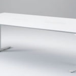 電動昇降テーブル設置事例　 オカムラ　スイフト（Swift）ミーティングテーブルタイプ